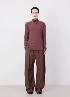 Online HAUT À FOULARD ET MANCHES LONGUES Femme Hauts