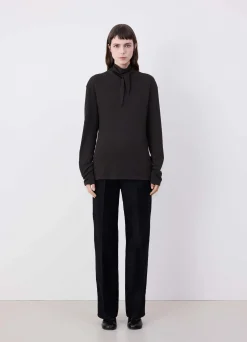 Sale HAUT À FOULARD ET MANCHES LONGUES Femme Hauts