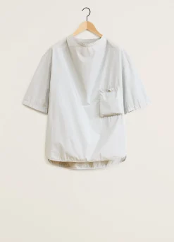 Shop HAUT DRAPÉ À MANCHES COURTES Homme Hauts