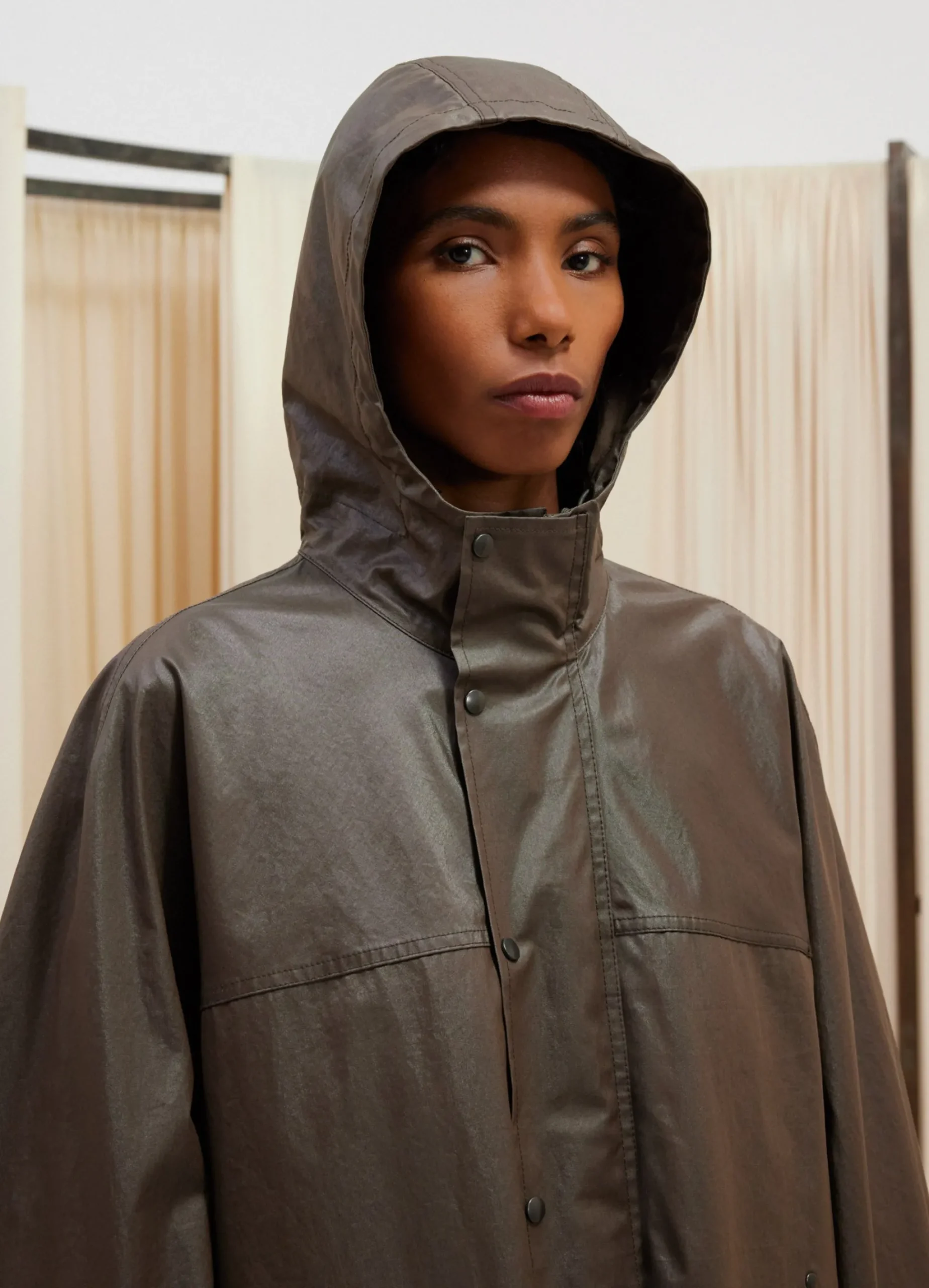 Best Sale IMPERMÉABLE À CAPUCHE Femme Manteaux