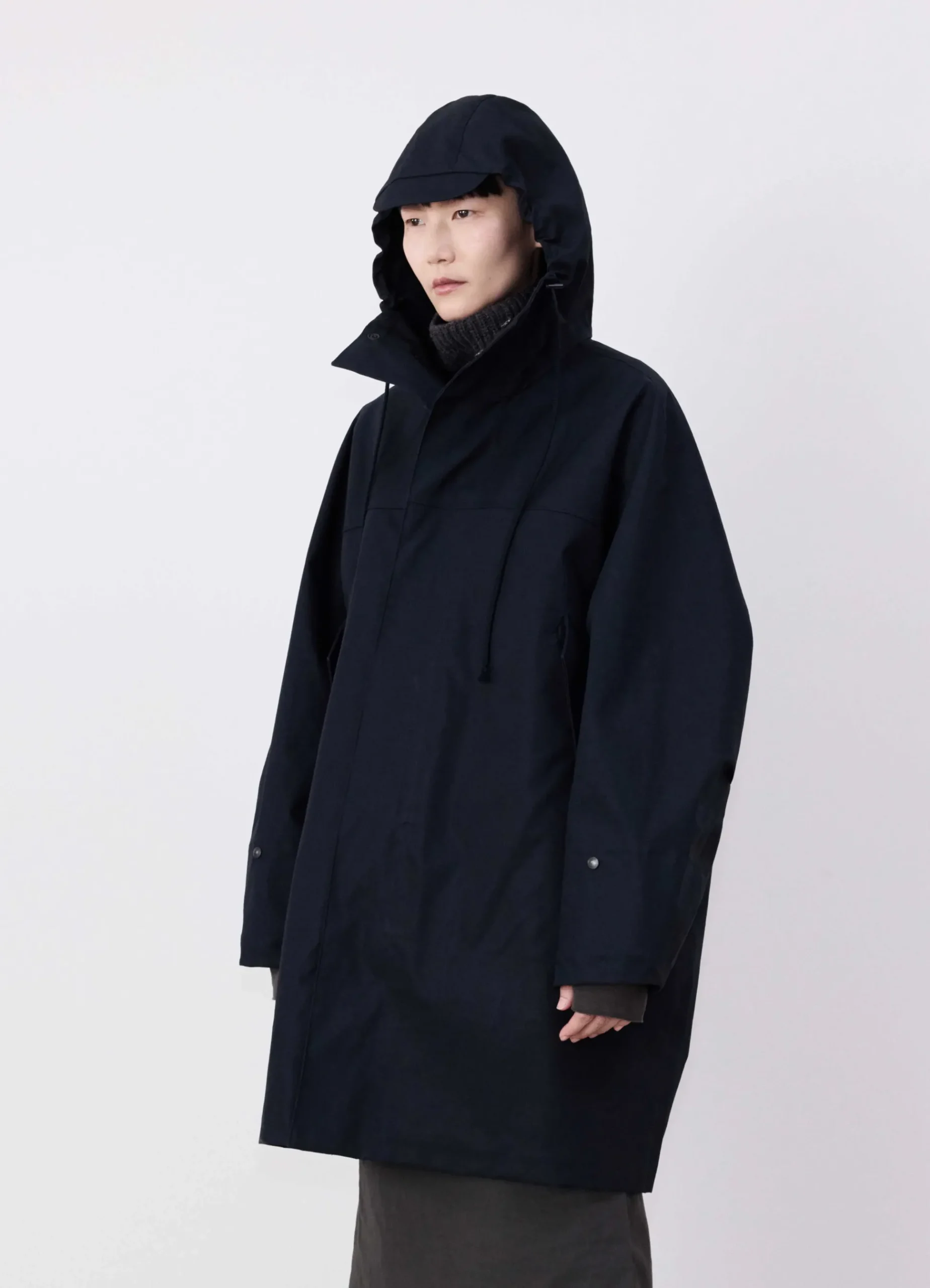 Fashion IMPERMÉABLE À CAPUCHE Femme Manteaux