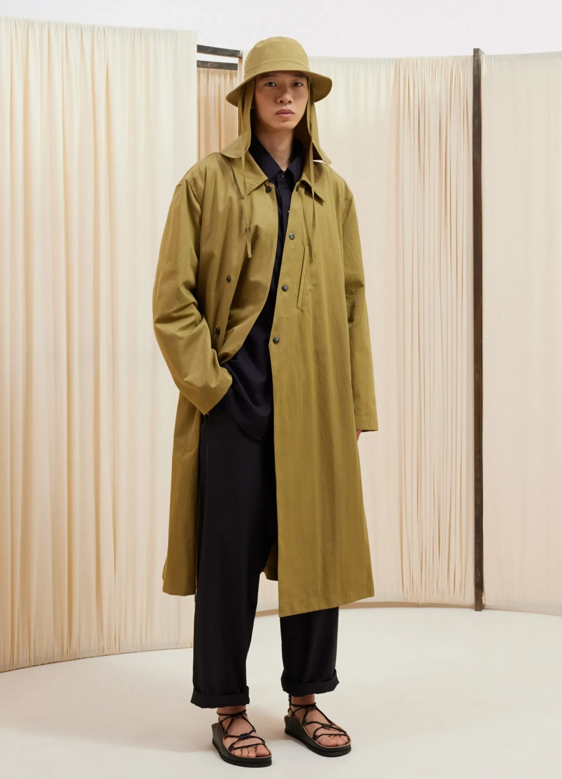 Best Sale IMPERMÉABLE ASYMÉTRIQUE Femme Manteaux|Manteaux