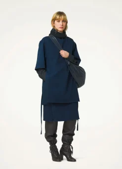 New JUPE DROITE Femme Denim|Jupes