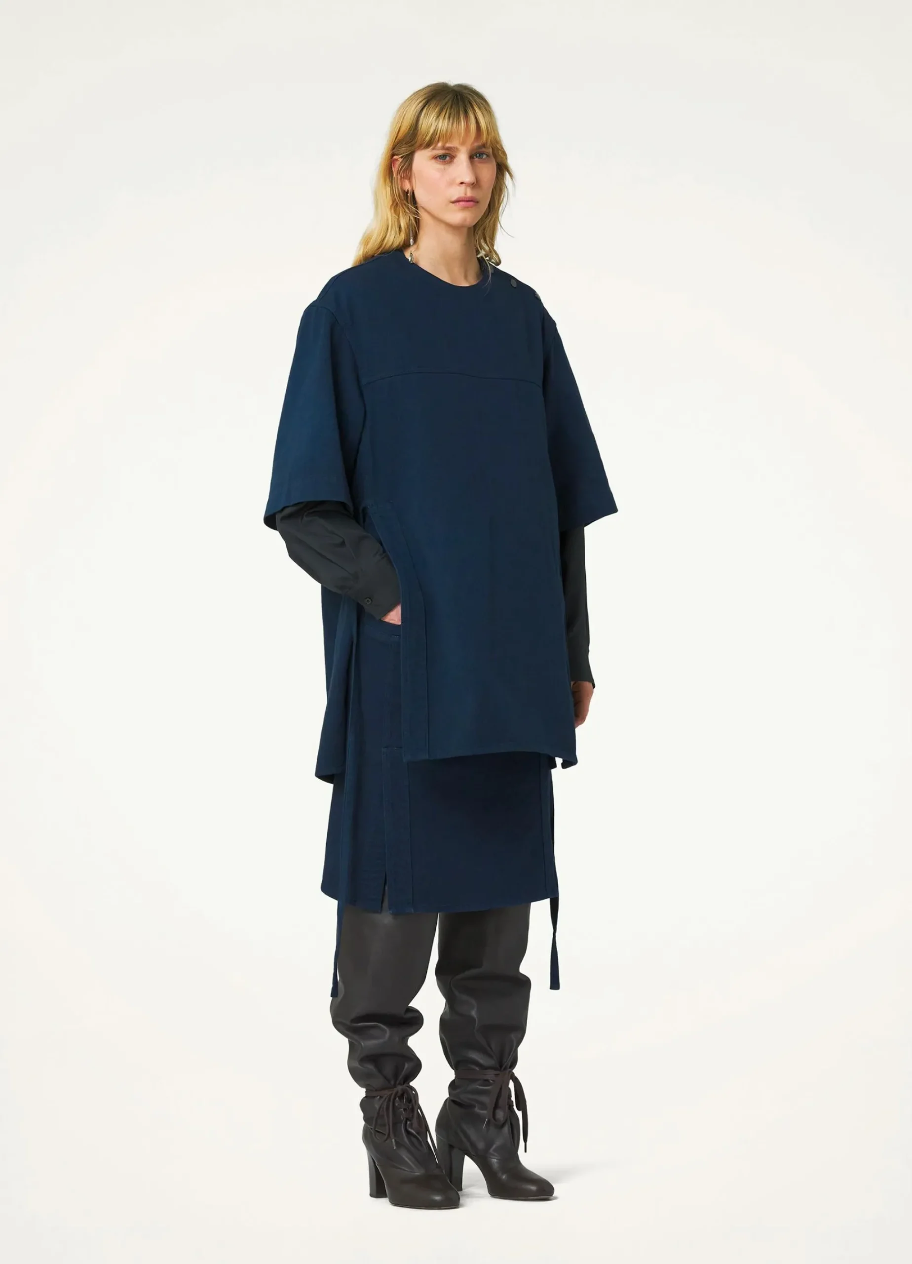 New JUPE DROITE Femme Denim|Jupes
