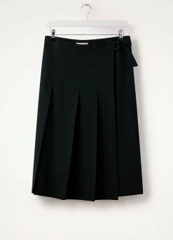 Clearance JUPE ENVELOPPANTE À PLIS Femme Jupes