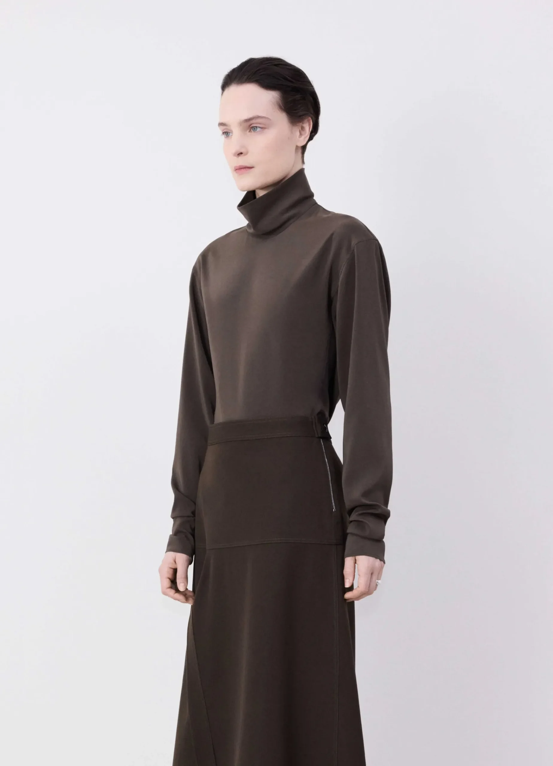 Shop JUPE PORTEFEUILLE ASYMÉTRIQUE Femme Jupes