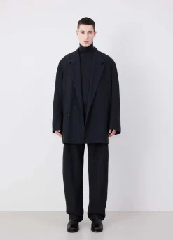 Cheap MANTEAU COURT MAXI À DOUBLE BOUTONNAGE Femme Manteaux|Manteaux