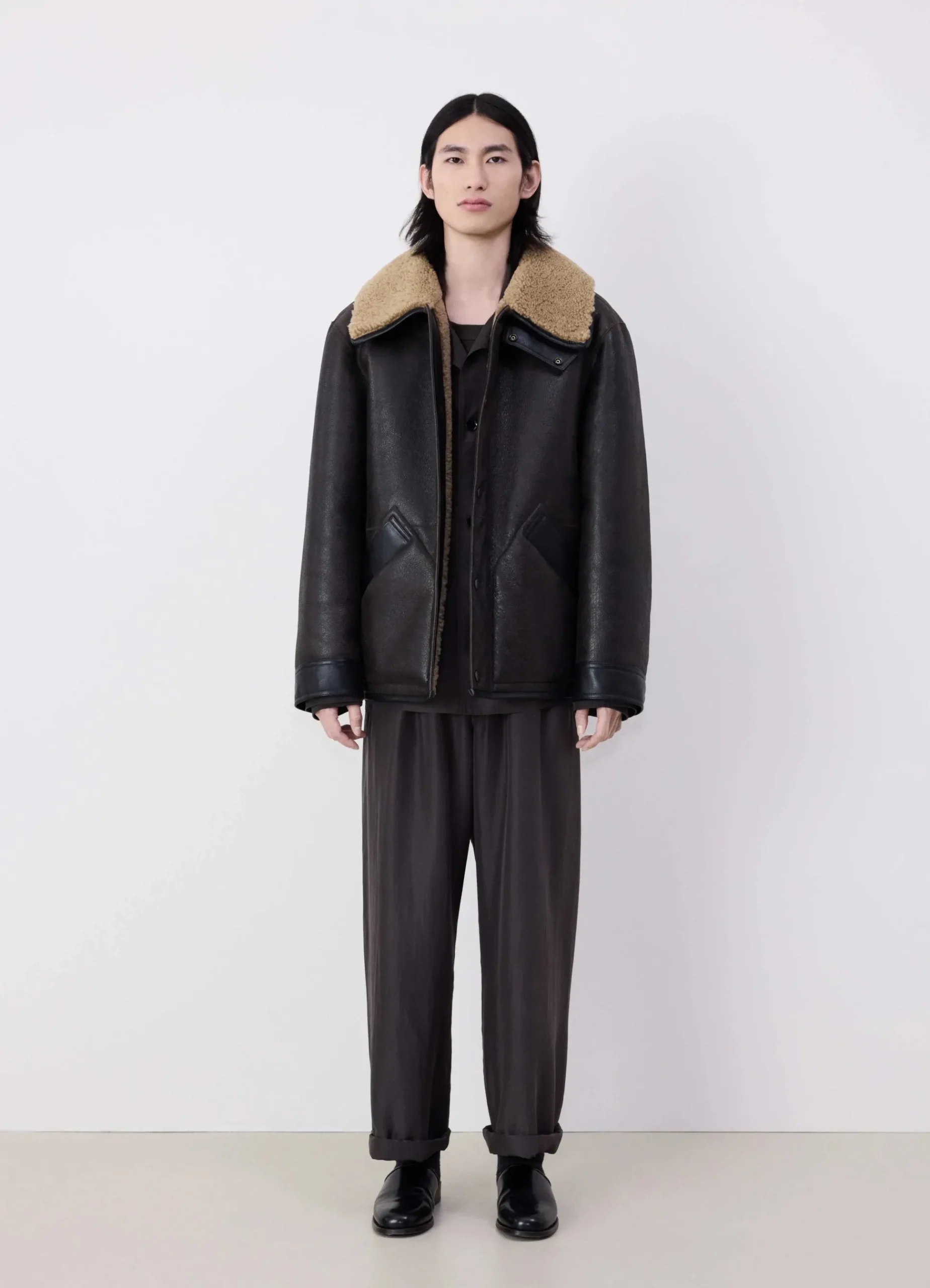 Store MANTEAU EN SHEARLING Homme Vestes & Outerwear