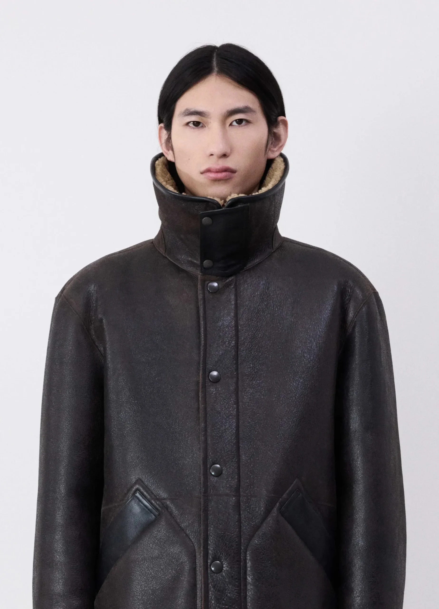 Store MANTEAU EN SHEARLING Homme Vestes & Outerwear