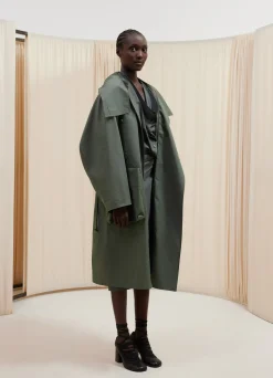 New MANTEAU LÉGER ASYMÉTRIQUE Femme Manteaux