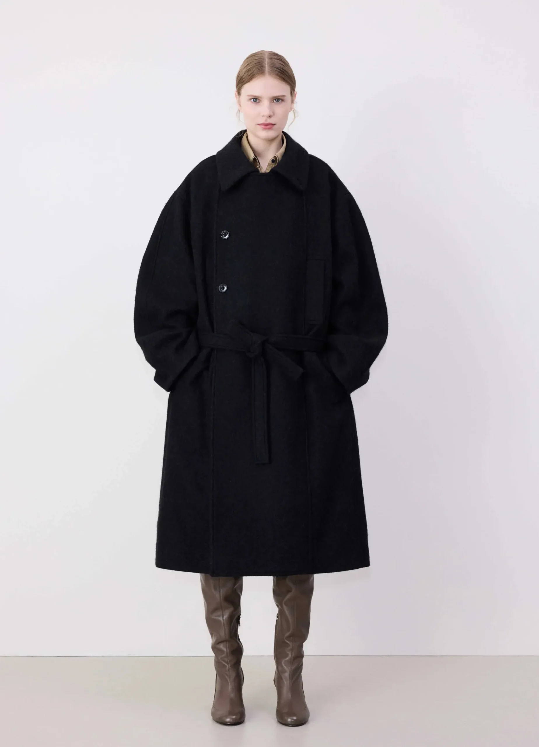 Cheap MANTEAU PEIG ASYMÉTRIQUE Femme Manteaux