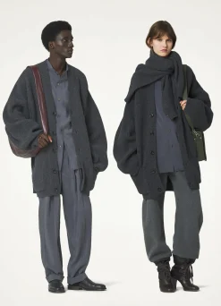Sale MANTEAU-CARDIGAN FEUTRÉ Femme Maille|Manteaux