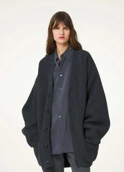 Sale MANTEAU-CARDIGAN FEUTRÉ Femme Maille|Manteaux