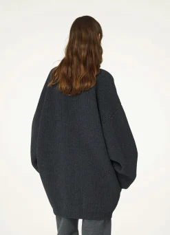 Sale MANTEAU-CARDIGAN FEUTRÉ Femme Maille|Manteaux