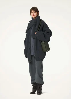 Sale MANTEAU-CARDIGAN FEUTRÉ Femme Maille|Manteaux