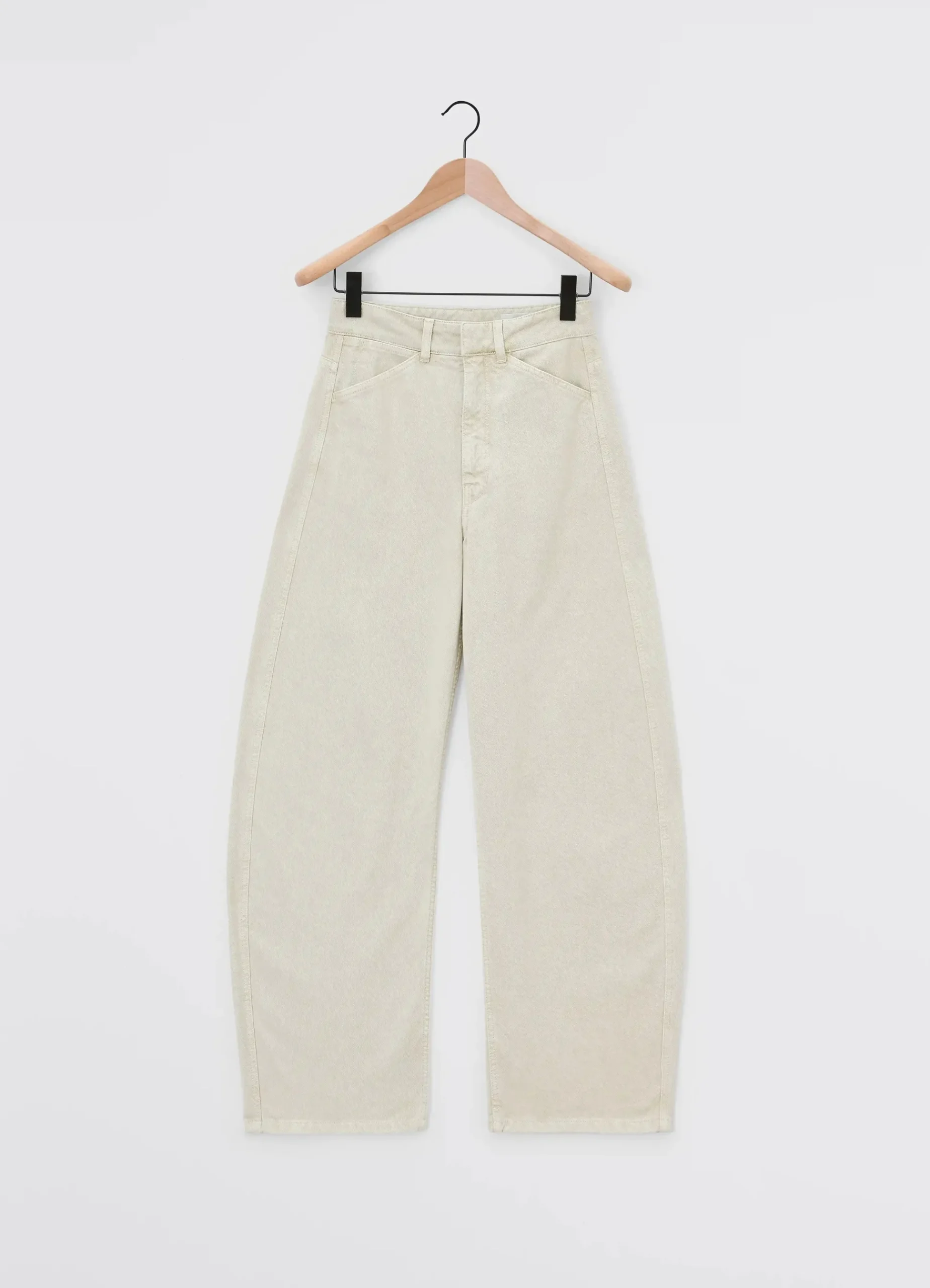 Best PANTALON ARRONDI TAILLE HAUTE Femme Pantalons|Denim