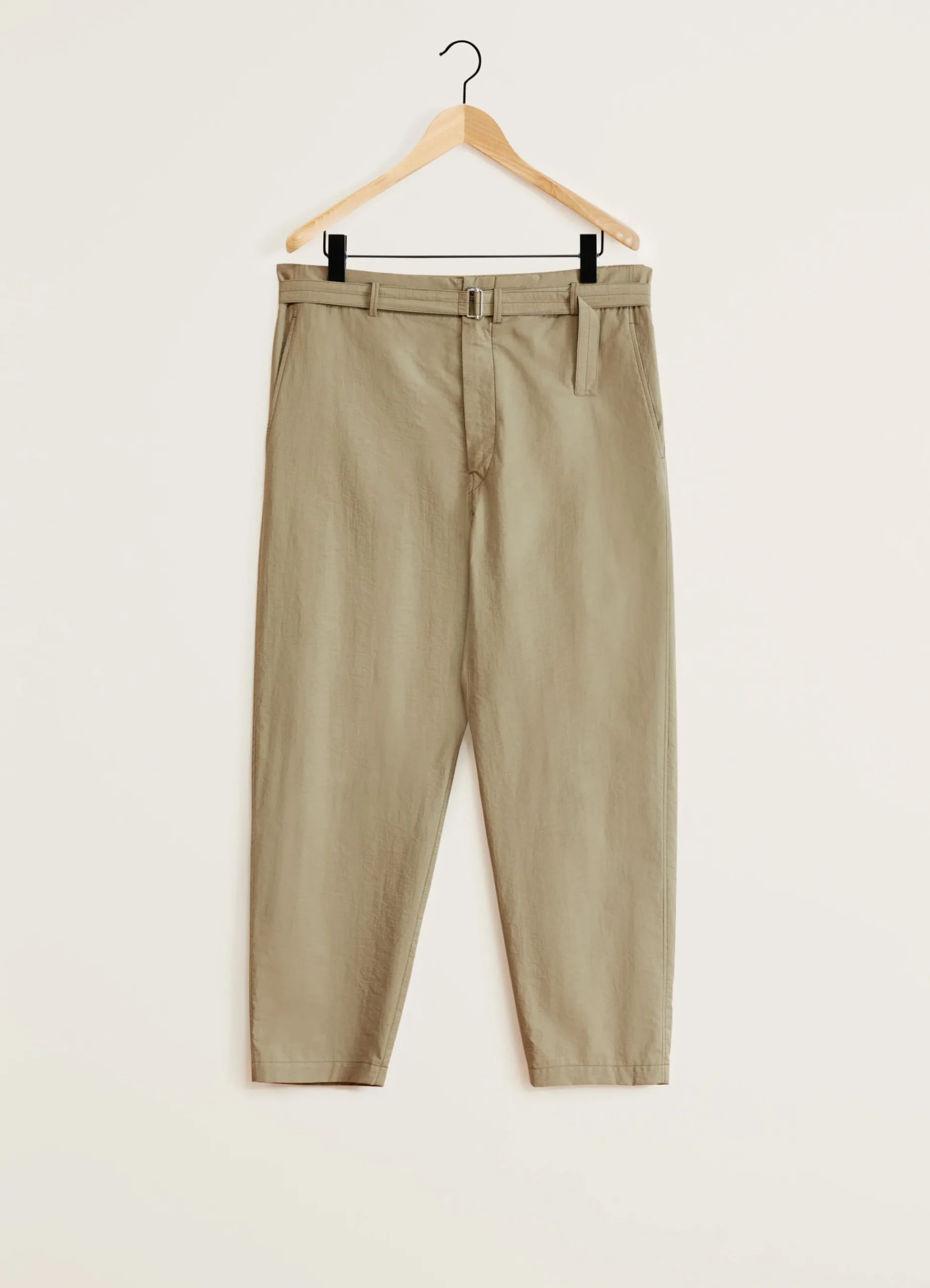 Cheap PANTALON CAROTTE CEINTURÉ Homme Pantalons