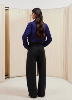Outlet PANTALON CHINO LARGE Femme Pantalons