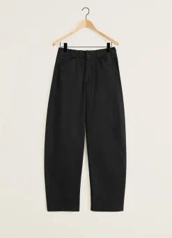 Outlet PANTALON CHINO LARGE Femme Pantalons
