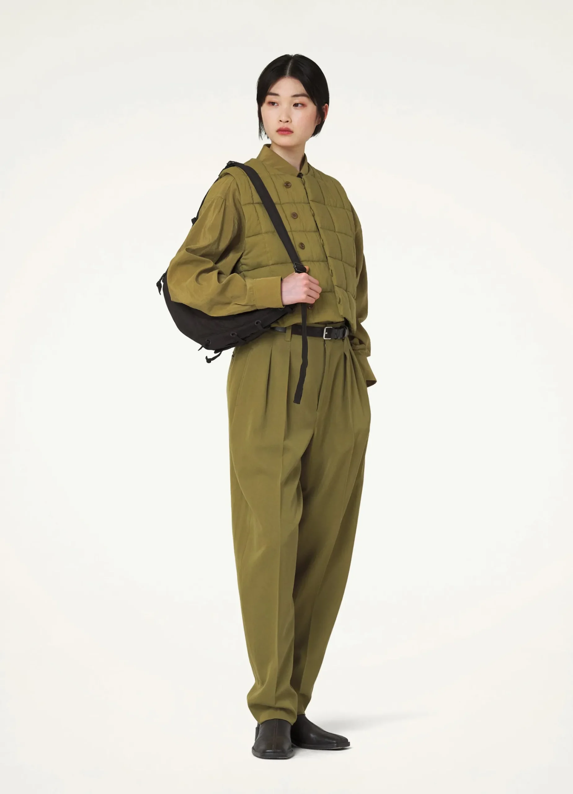 Online PANTALON FUSELÉ À PLIS Femme Pantalons|Pantalons
