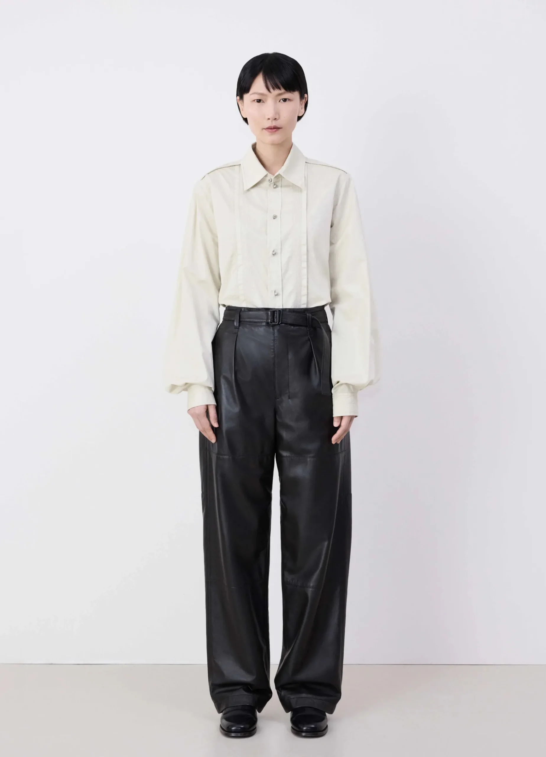 Cheap PANTALON PARACHUTE À CORDON Femme Pantalons