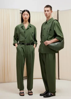 Sale PANTALON TAILORED À PLIS Femme Pantalons|Pantalons