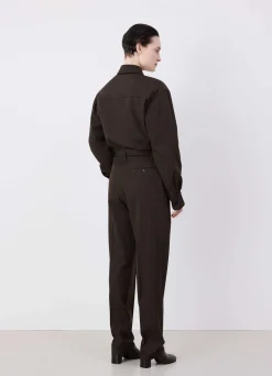 New PANTALON TAILORED CEINTURÉ SOUPLE Femme Pantalons