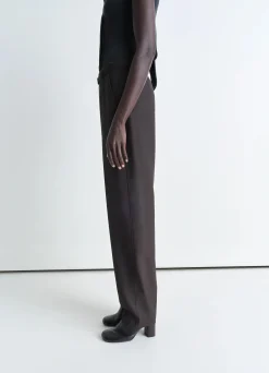 Cheap PANTALON TAILORED CEINTURÉ Femme Pantalons