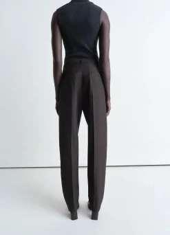 Cheap PANTALON TAILORED CEINTURÉ Femme Pantalons