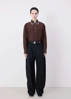 Discount PANTALON TAILORED INCURVÉ À VOLUME Femme Pantalons