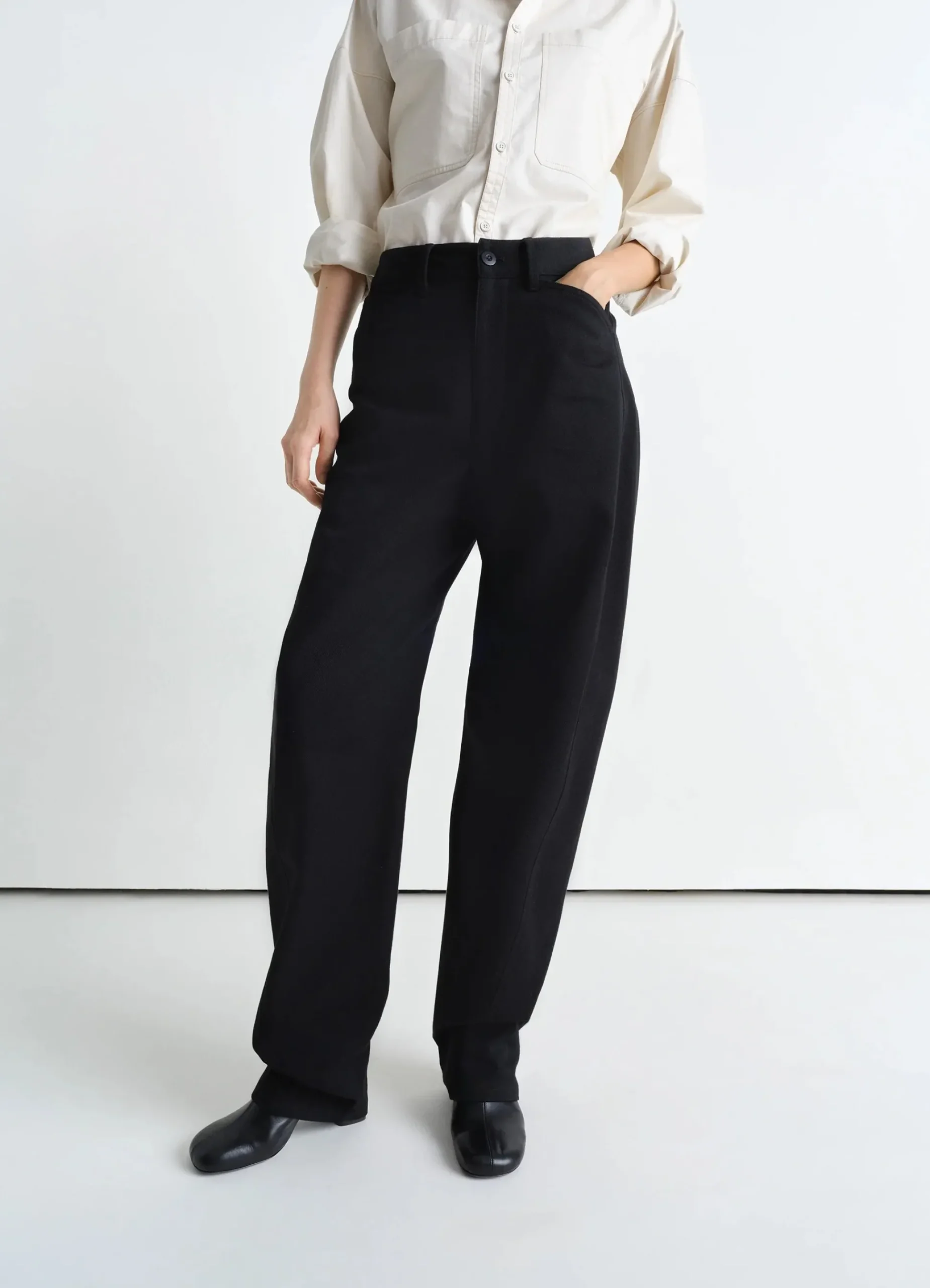 Best Sale PANTALON TWISTED À CINQ POCHES Femme Pantalons