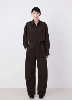 Clearance PANTALON TWISTED CEINTURÉ Femme Denim|Pantalons