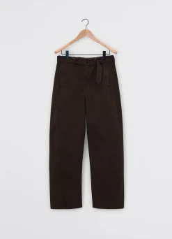 Clearance PANTALON TWISTED CEINTURÉ Femme Denim|Pantalons