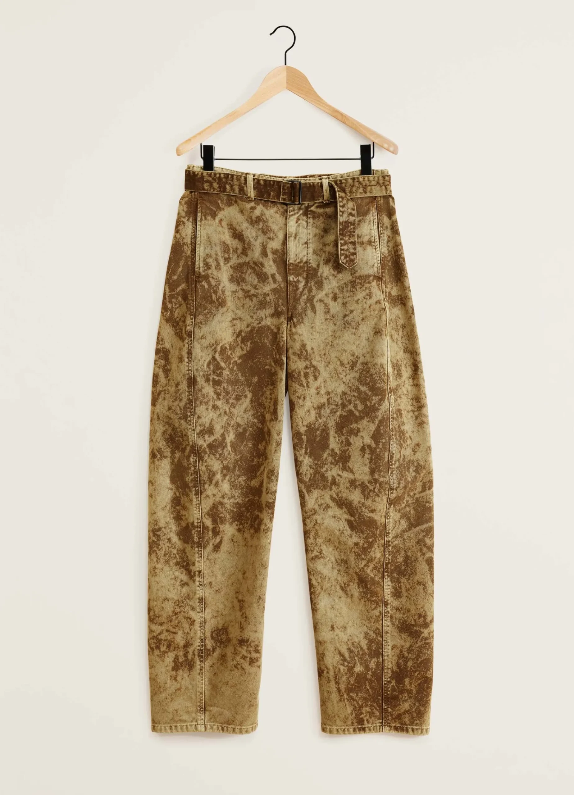 Cheap PANTALON TWISTED CEINTURÉ Femme Denim|Pantalons