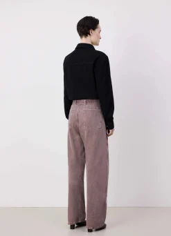 Cheap PANTALON TWISTED CEINTURÉ Femme Denim|Pantalons