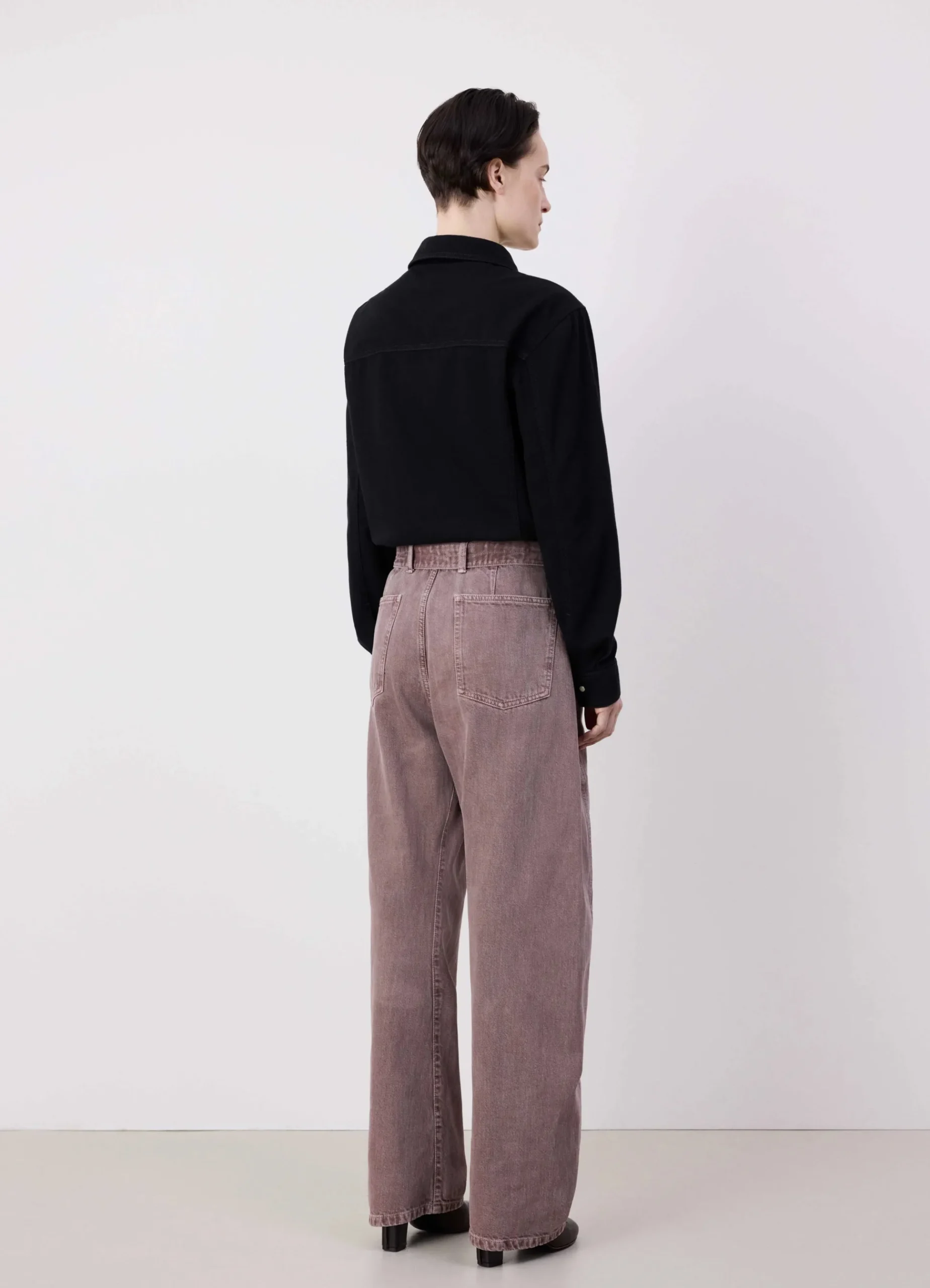 Cheap PANTALON TWISTED CEINTURÉ Femme Denim|Pantalons