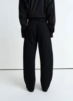 Cheap PANTALON TWISTED CEINTURÉ Femme Denim|Denim