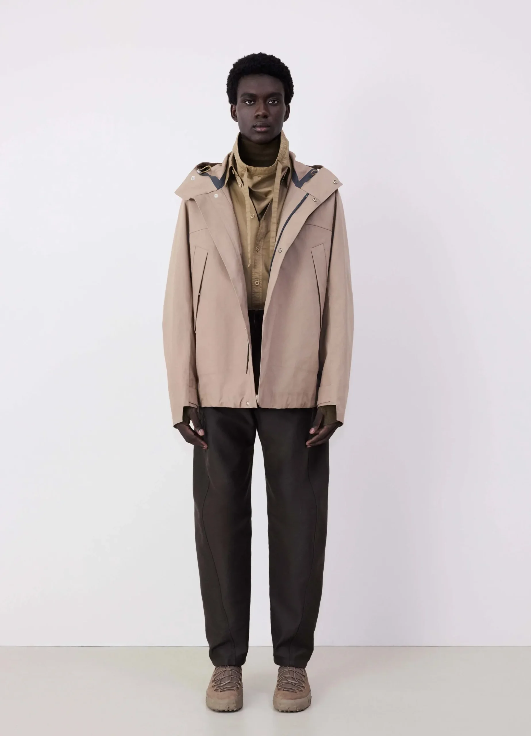 Outlet PARKA SOUPLE DÉPERLANTE Homme Vestes & Outerwear