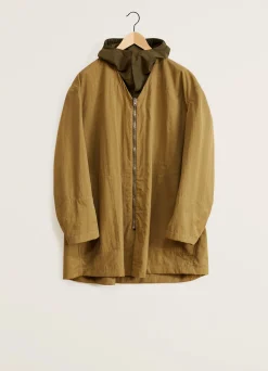 Discount PARKA ZIPPÉE DÉPERLANTE Femme Manteaux