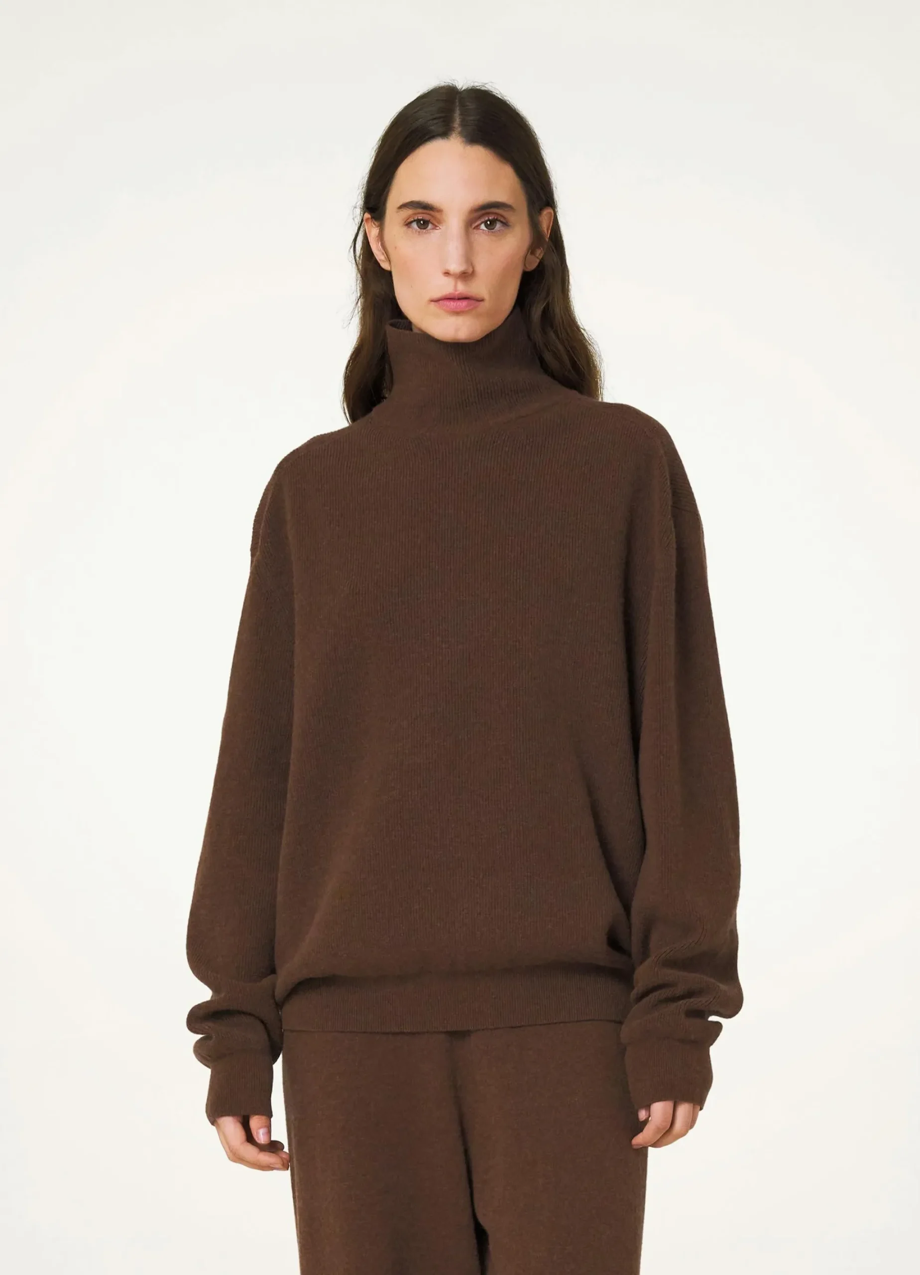 Discount PULL À COL ROULÉ Femme Maille|Hauts