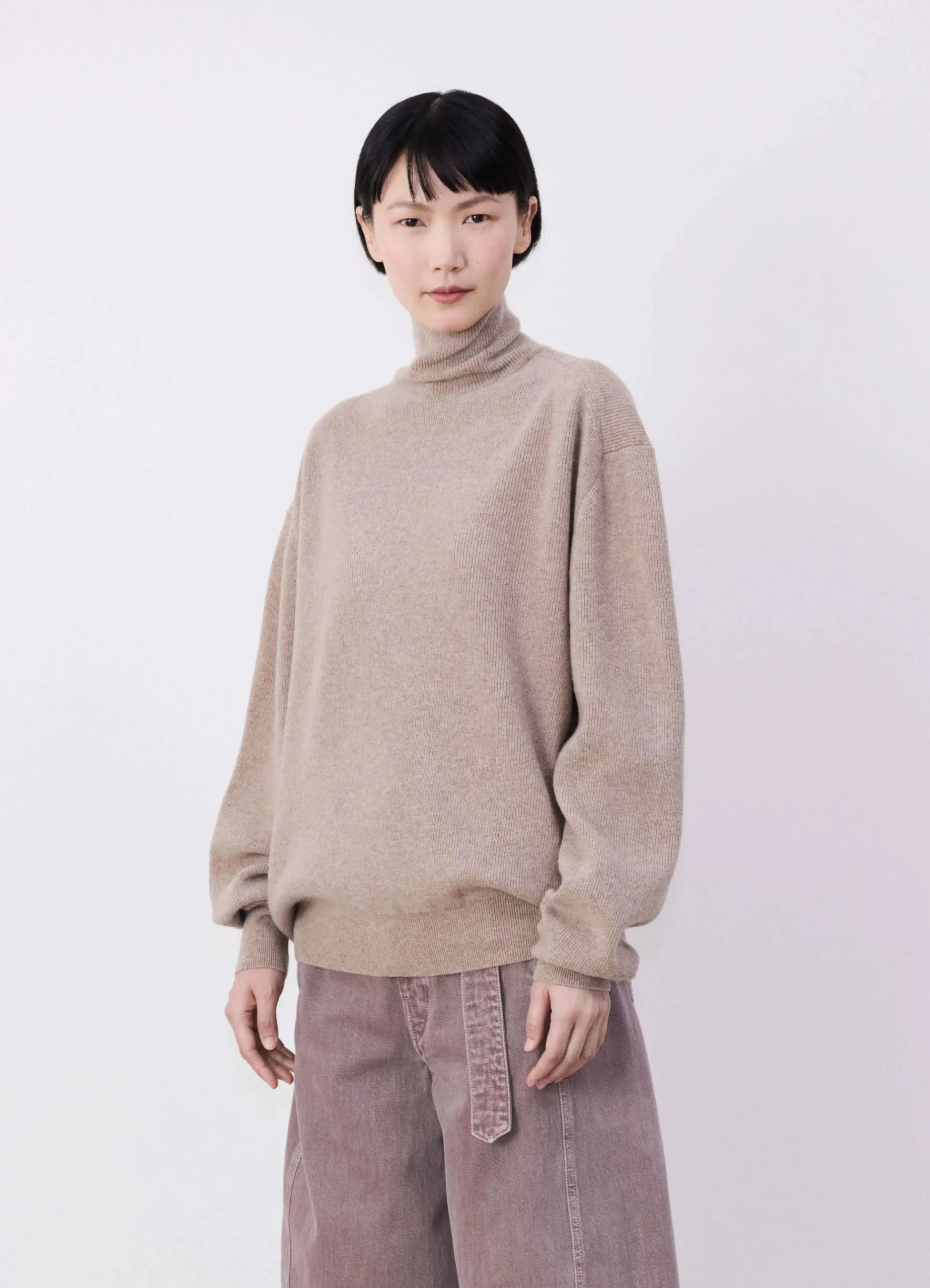 Flash Sale PULL À COL ROULÉ Femme Maille|Hauts
