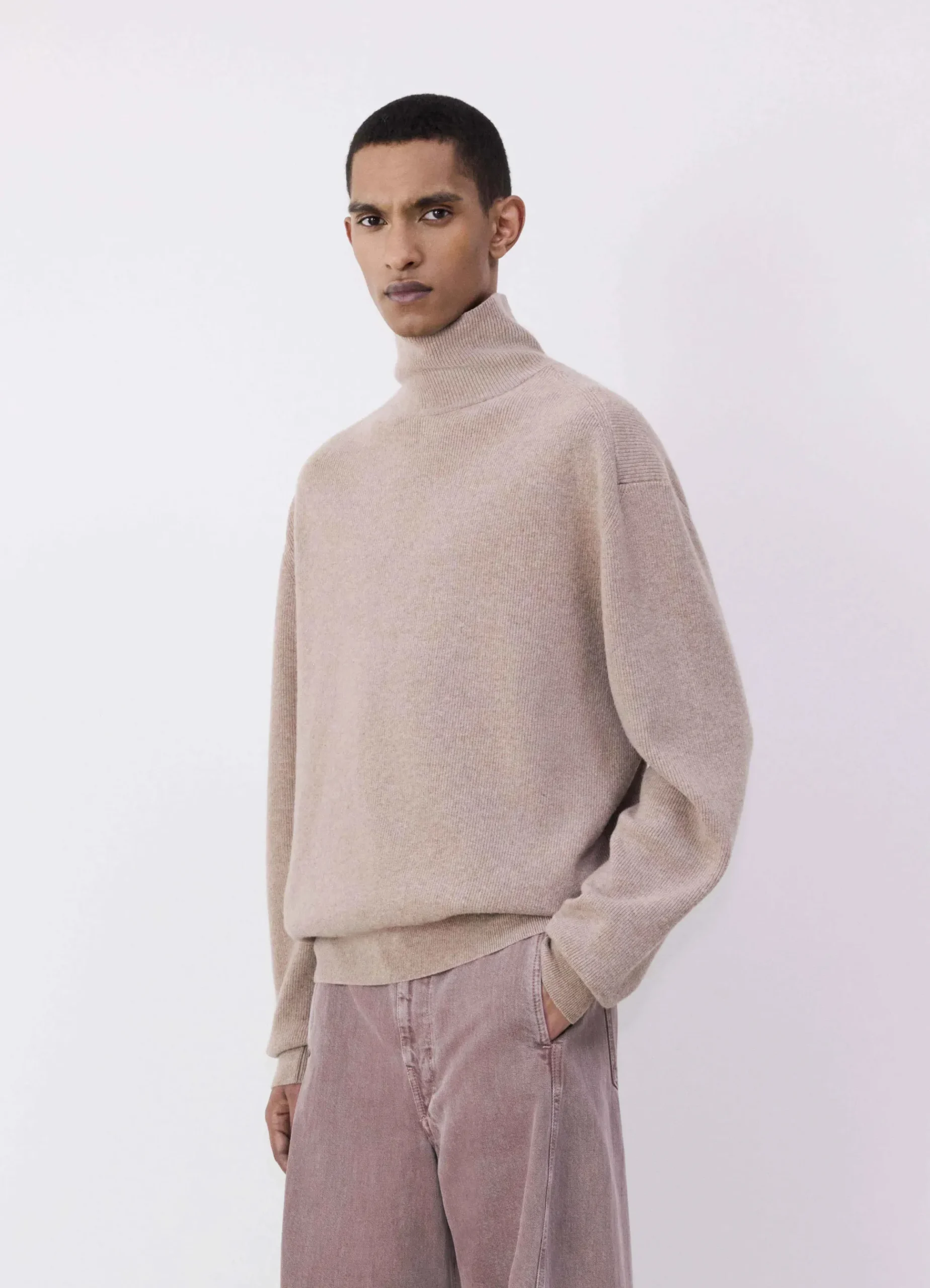 Flash Sale PULL À COL ROULÉ Femme Maille|Hauts