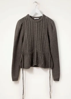 Clearance PULL EN MAILLE TEXTURÉE Femme Hauts