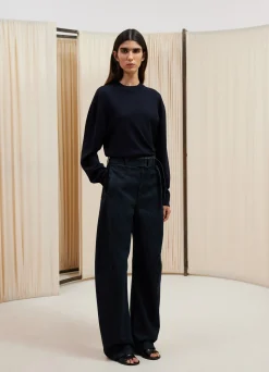 Clearance PULL-OVER À COL CHEMINÉE Femme Maille|Hauts