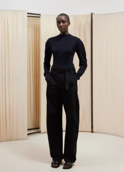 Discount PULL-OVER À COL CHEMINÉE SANS COUTURES Femme Maille|Hauts