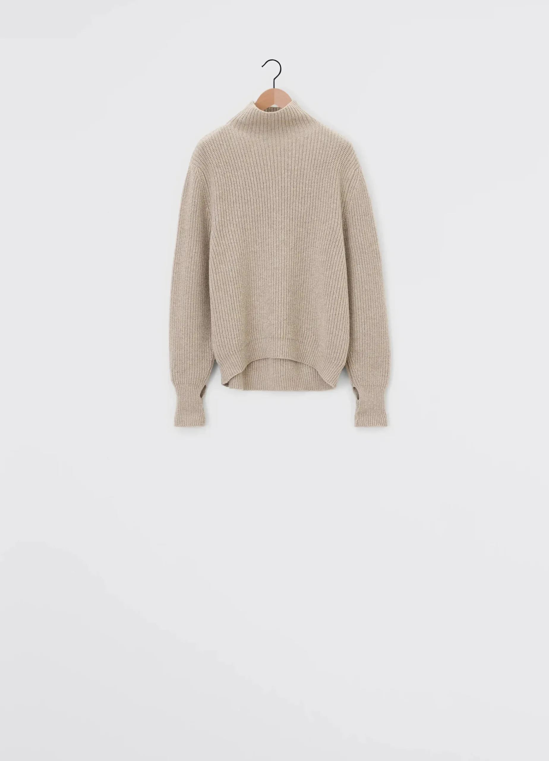 Hot PULL-OVER À COL MONTANT Femme Maille|Maille