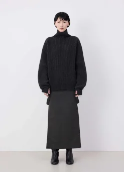 Fashion PULL-OVER À COL MONTANT Femme Maille|Maille