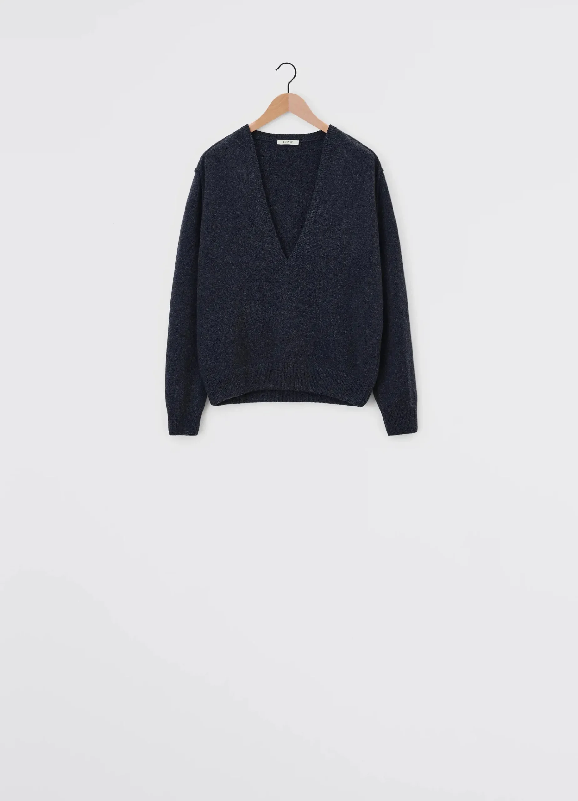 Outlet PULL-OVER À COL V PROFOND Homme Maille