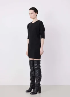 Store ROBE À MANCHES DÉTACHABLES Femme Maille|Hauts