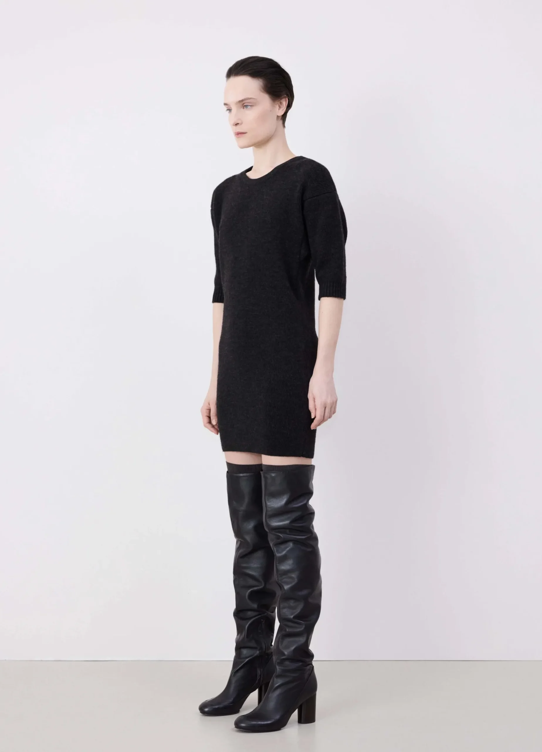 Store ROBE À MANCHES DÉTACHABLES Femme Maille|Hauts